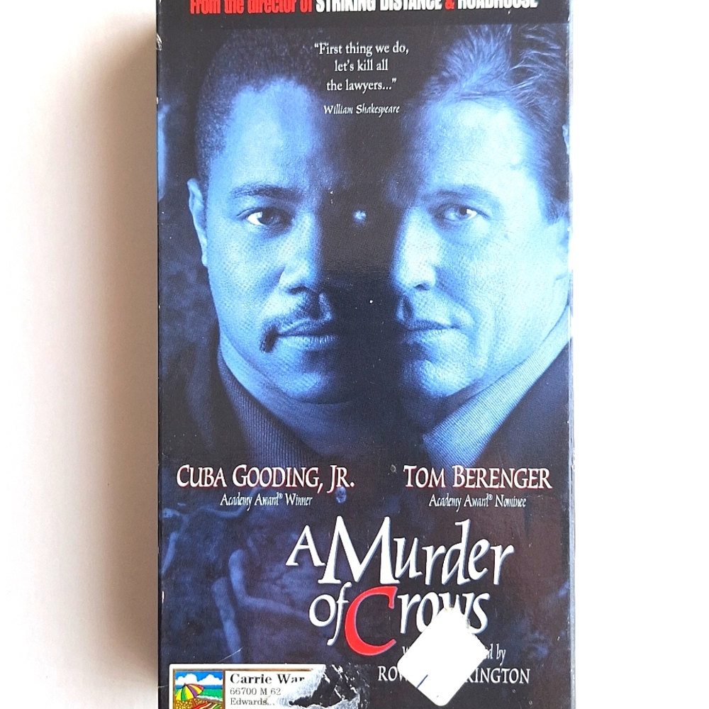 A Murder of Crows (VHS, 1999)